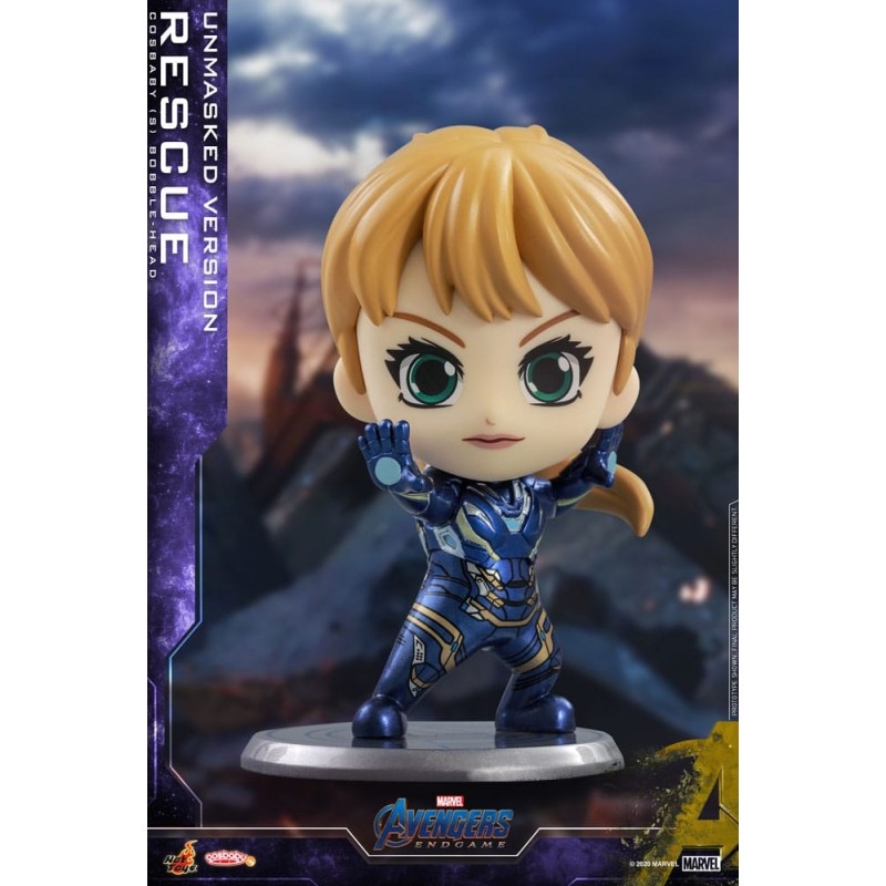 Marvel - Avengers: Endgame figurine Cosbaby (S) Rescue (Unmasked Version) 10 cm