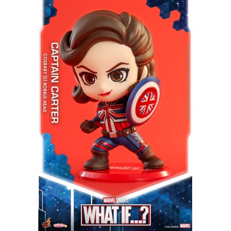 Marvel - What If...? figurine Cosbaby (S) Captain Carter 10 cm