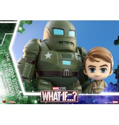 Marvel - What If...? figurines Cosbaby (S) Hydra Stomper & Steve Rogers 10 cm