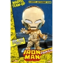 Marvel Comics - Figurine Cosbaby (S) Iron Man (Metallic Gold Armor) 10 cm