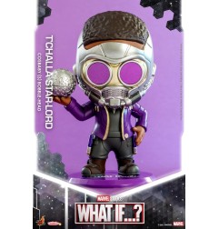 Marvel - What If...? figurine Cosbaby (S) T'Challa Star-Lord 10 cm
