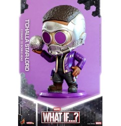 Marvel - What If...? figurine Cosbaby (S) T'Challa Star-Lord 10 cm