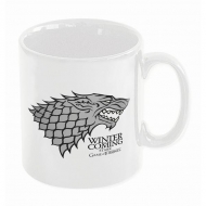 Game of Thrones - Mug en céramique de Stark Winter is Coming Blanc