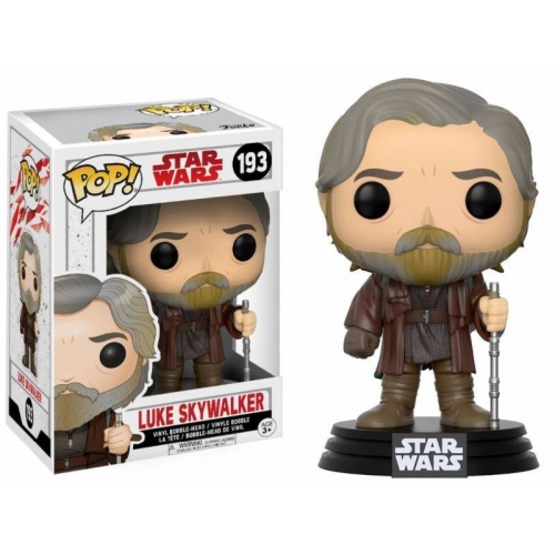 Star Wars Episode VIII - Figurine POP! Bobble Head Luke Skywalker 9 cm