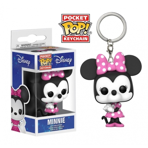 Disney - Porte-clés Pocket POP! Minnie Mouse 4 cm