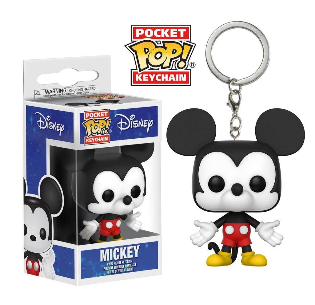 Disney porte-clés Pocket POP Vinyl Mickey Mouse 4 cm keychain 217699 
