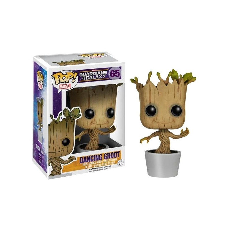 Gardiens de la Galaxie, Les - Les Gardiens de la Galaxie POP! Vinyl Bobble Head Dancing Groot 10 cm