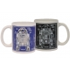 Star Wars - Mug effet thermique Blueprint R2-D2