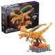 Pokémon - Jeu de construction Mega Construx Dracaufeu en mouvement 30 cm