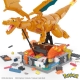 Pokémon - Jeu de construction Mega Construx Dracaufeu en mouvement 30 cm