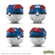 Pokémon - Jeu de construction Mega Construx Super Ball Géante 13 cm