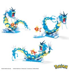 Pokémon - Jeu de construction Mega Construx Coffret Évolution Magicarpe