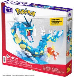 Pokémon - Jeu de construction Mega Construx Coffret Évolution Magicarpe