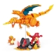 Pokémon - Jeu de construction Mega Construx Coffret Évolution Salamèche