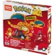 Pokémon - Jeu de construction Mega Construx Coffret Évolution Salamèche