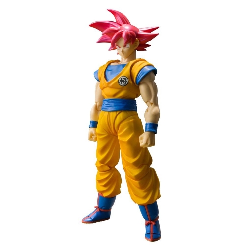 Dragon Ball Super - Figurine S.H. Figuarts SSGSS Son Goku Tamashii Web Exclusive 14 cm