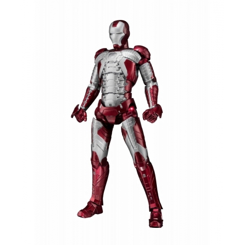 Iron Man 2 - Figurine S.H. Figuarts Mark V & Hall of Armor Set 15 cm