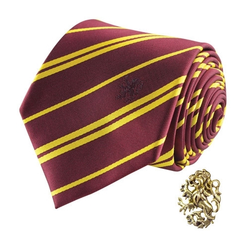 Harry Potter - Set cravate & badge Gryffondor