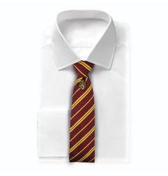 Harry Potter - Set cravate & badge Gryffondor