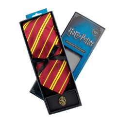 Harry Potter - Set cravate & badge Gryffondor