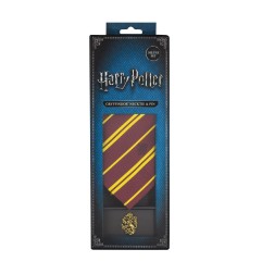 Harry Potter - Set cravate & badge Gryffondor