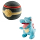 Pokemon - Peluche Kaiminus avec Luxury Poke Ball 15 cm