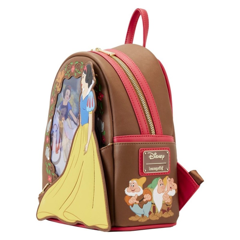 Exclusivité - Mini Sac À Dos Blanche-Neige Et Les Animaux De La Forêt - Disney Loungefly