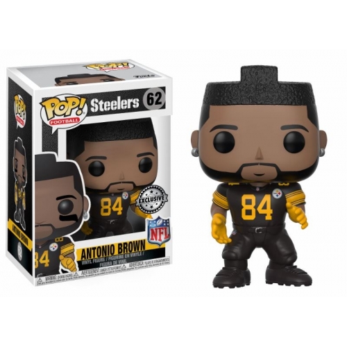 NFL - Figurine POP! Antonio Brown (Pittsburgh Steelers) 9 cm