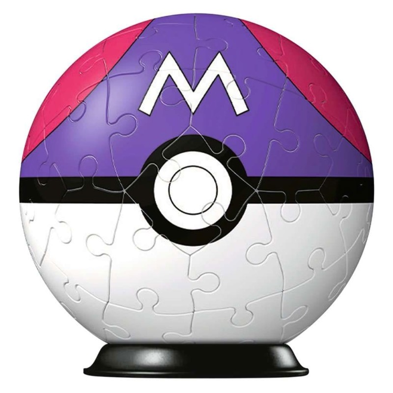 Pokémon - Puzzle 3D Pokéballs: Master Ball (54 pièces)