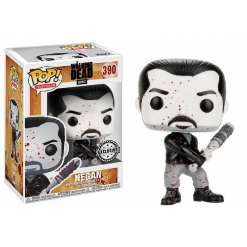 The Walking Dead - Figurine POP! Black & White Negan 9 cm