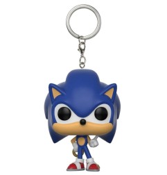Sonic The Hedgehog - POP! Vinyl porte-cles Sonic (Ring) 4 cm