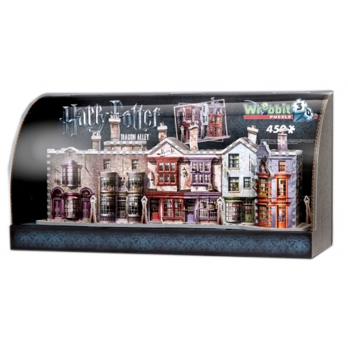 Harry Potter - Puzzle 3D Built-Up Demo avec presentoir vitrine Diagon Alley