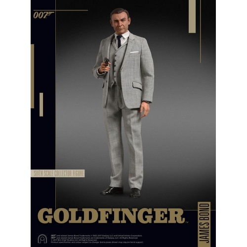 James Bond - Figurine Goldfinger 1/6 Collector Figure Series (Grey Suit) 30 cm