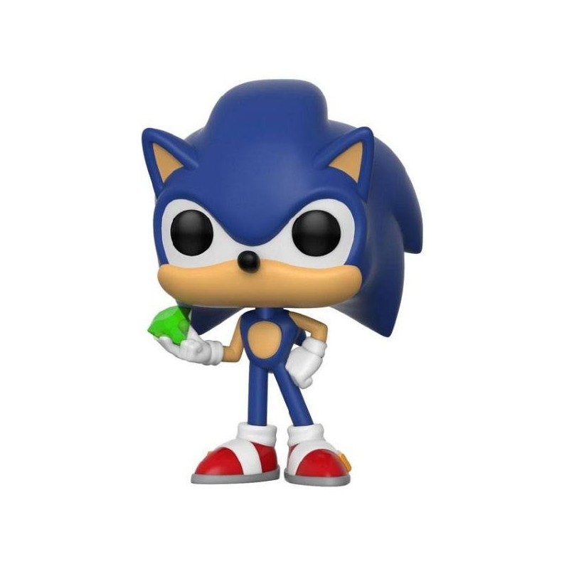 Sonic The Hedgehog - POP! Games Vinyl figurine Sonic (Emerald) 9 cm Sonic The Hedgehog - POP! Games Vinyl figurine Sonic (Emerald) 9 cm