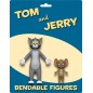 Tom & Jerry - Pack 2 figurines flexibles  6 - 15 cm