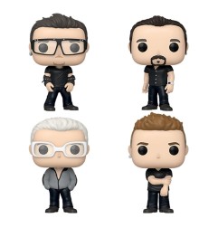 U2 - Pack 4 figurines POP! Albums DLX POP 9 cm