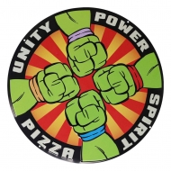 Les Tortues Ninja - Panneau métal Pizza Power