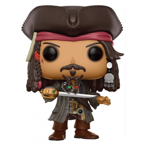 Pirates des Caraibes La Vengeance de Salazar - Figurine POP! Jack Sparrow 9 cm