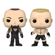 WWE - Pack 2 figurines POP! Lesnar/Undertaker 9 cm