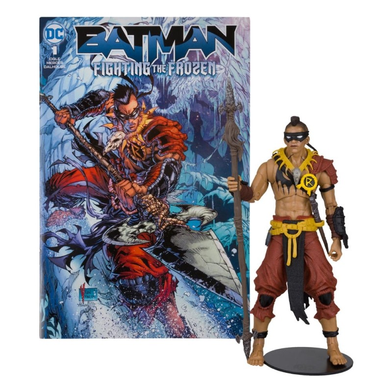 DC Comics - DC Direct Page Punchers figurine et comic book Robin (Batman: Fighting The Frozen Comic) 18 cm