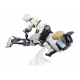 Star Wars : The Mandalorian Vintage Collection - Véhicule avec figurines Speeder Bike with Scout Trooper & Grogu