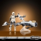 Star Wars : The Mandalorian Vintage Collection - Véhicule avec figurines Speeder Bike with Scout Trooper & Grogu