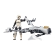 Star Wars : The Mandalorian Vintage Collection - Véhicule avec figurines Speeder Bike with Scout Trooper & Grogu