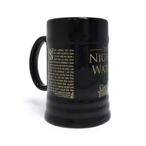 Game of Thrones - Chope céramique Night's Watch Oath