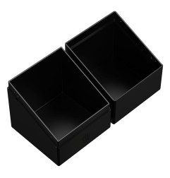 Ultimate Guard - Boulder Deck Case 100+ Solid Noir