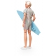Barbie The Movie - Poupée Ken Wearing Pastel Striped Beach Matching Set