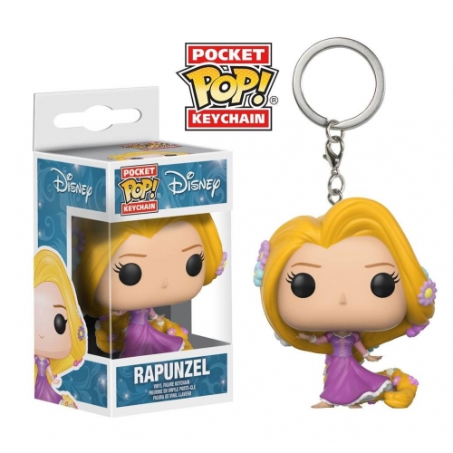 Disney Princesses - Porte-clés Pocket POP! Rapunzel 4 cm