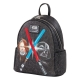 Star Wars - Sac à dos Light Sabers Darth Vader Obi Wan heo Exclusive By Loungefly