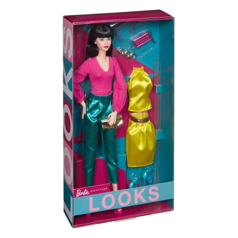 BARBIE SIGNATURE LOOKS coupe afro Poupée collection Mattel curvy doll GTD91 EUR 43,99 - IT