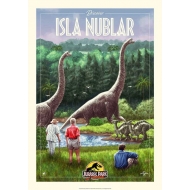 Jurassic Park - Lithographie 30th Anniversary Edition Limited Isla Nublar Edition 42 x 30 cm